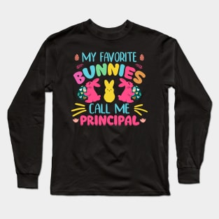 My Favorite Bunnies Call Me Main Long Sleeve T-Shirt